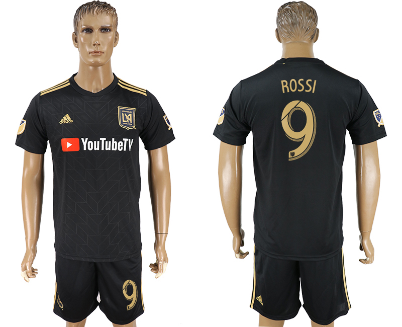 2018-19 Los Angeles FC 9 ROSSI Home Soccer Jersey