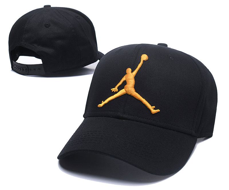 Air Jordan Fashion Black Adjustable Hat GS