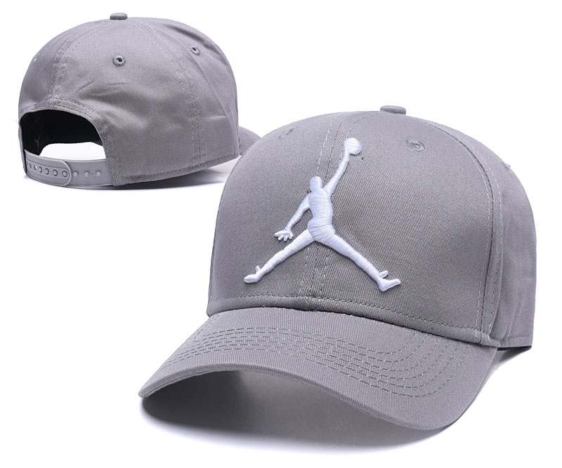 Air Jordan Gray Fashion Adjustable Hat GS