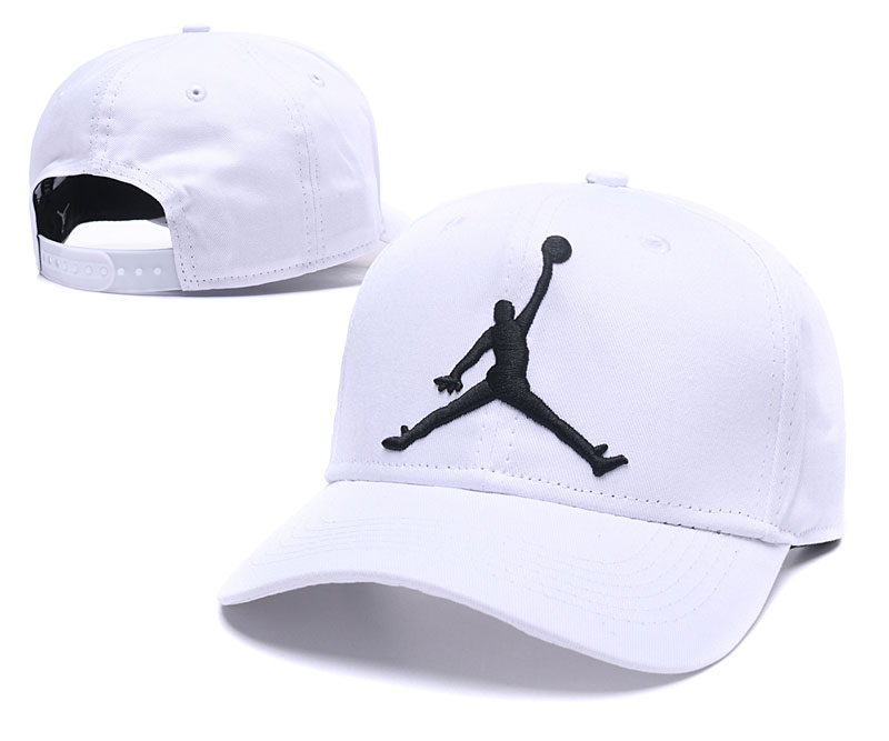 Air Jordan White Fashion Adjustable Hat GS
