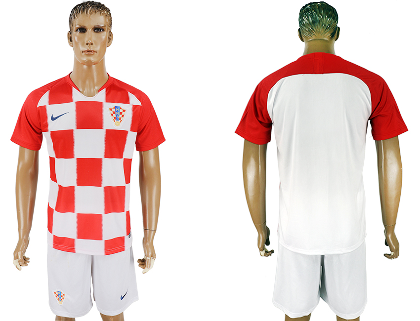 Croatia Home 2018 FIFA World Cup Soccer Jersey - Click Image to Close