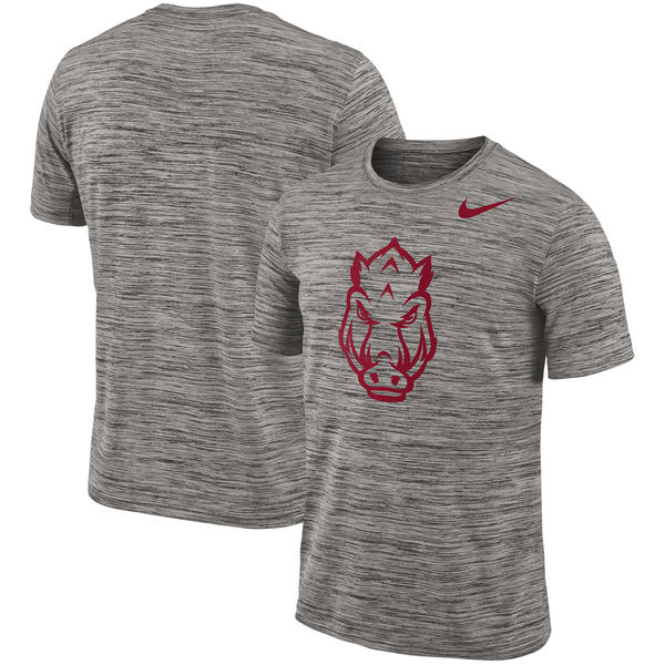 Nike Arkansas Razorbacks 2018 Player Travel Legend Performance T Shirt - Click Image to Close