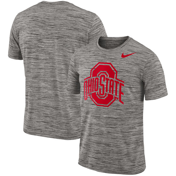 Nike Ohio State Buckeyes 2018 Player Travel Legend Performance T Shirt - Click Image to Close
