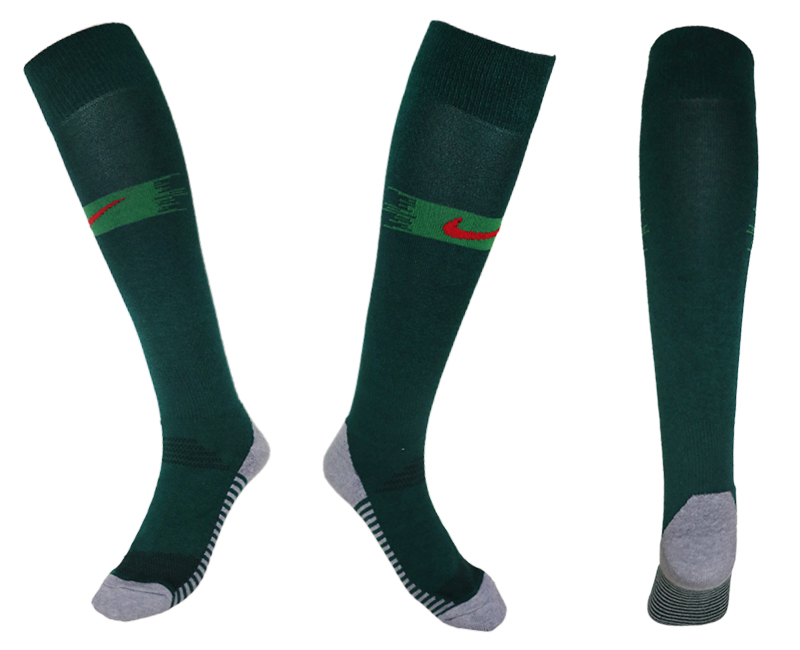 Portugal Green Thailand Soccer Socks