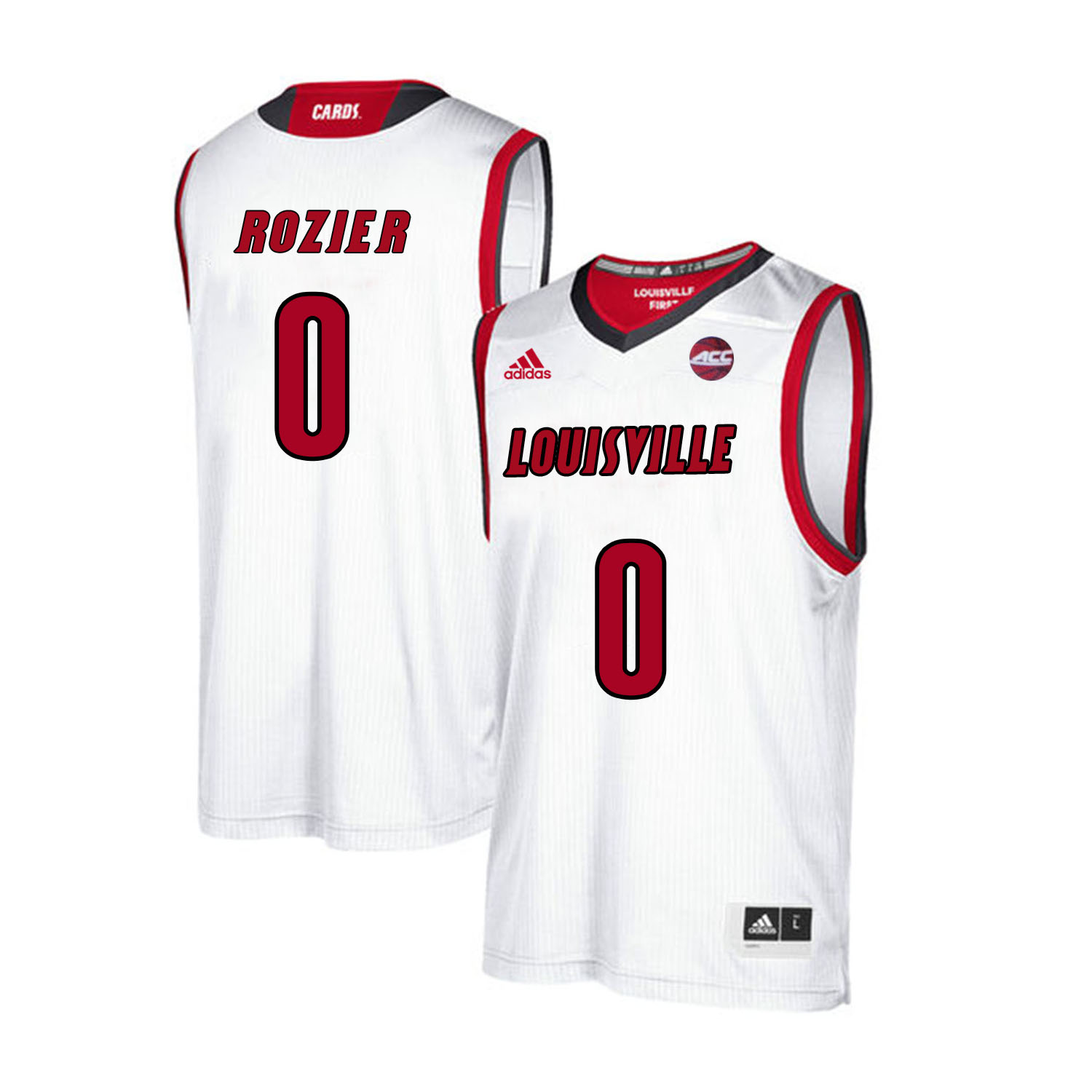 Louisville Cardinals 0 Terry Rozier White College Basketball Jersey Louisville Cardinals 0 Terry Rozier White College Basketball Jersey