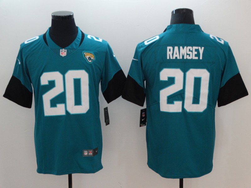 Nike Jaguars 20 Jalen Ramsey Teal Youth New Vapor Untouchable Player Limited Jersey