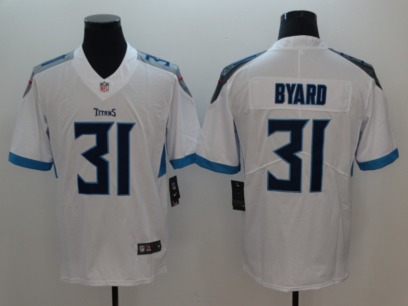 Nike Titans 31 Kevin Byard White Youth New Vapor Untouchable Player Limited Jersey