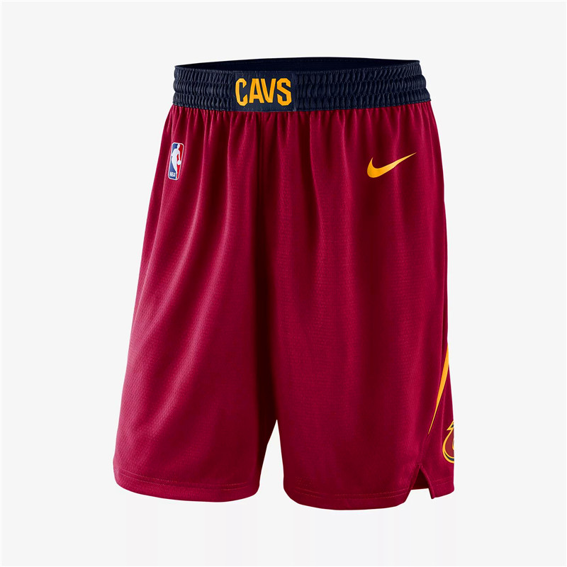 Cavaliers Red Nike Swingman Shorts