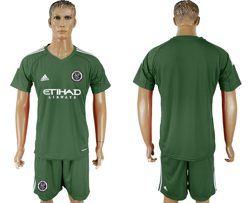 2018-19 New York City FC Army Green Boalkeeper Soccer Jersey