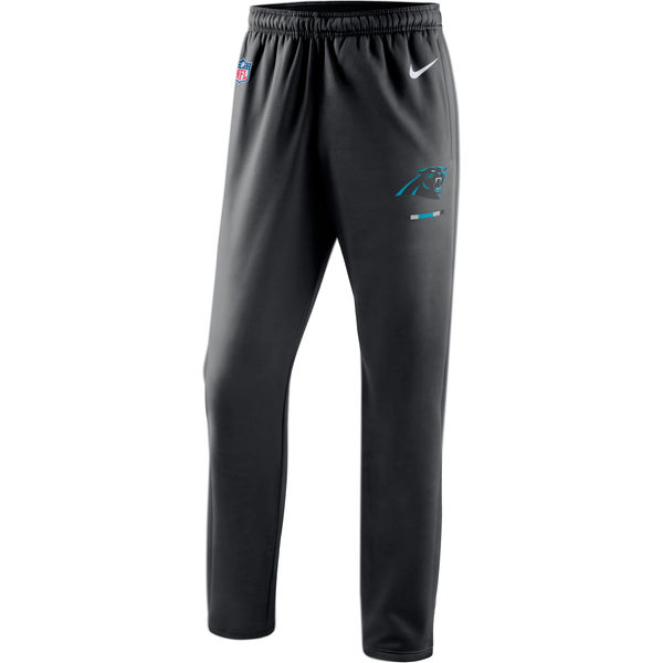 Carolina Panthers Nike Sideline Team Logo Performance Pants Black