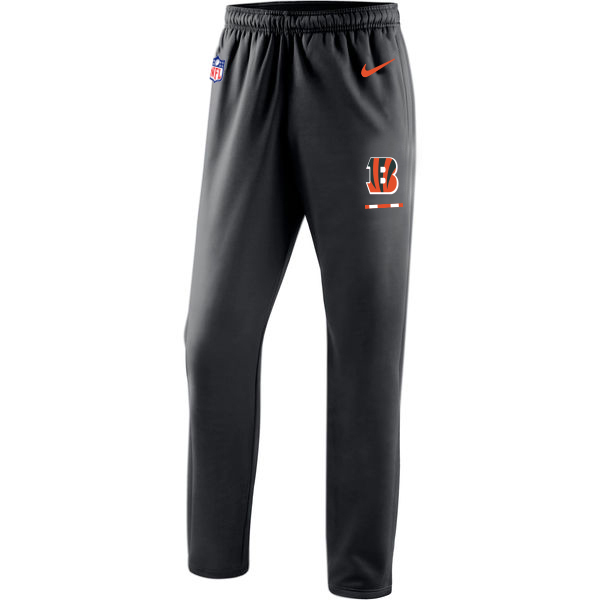 Cincinnati Bengals Nike Sideline Team Logo Performance Pants Black