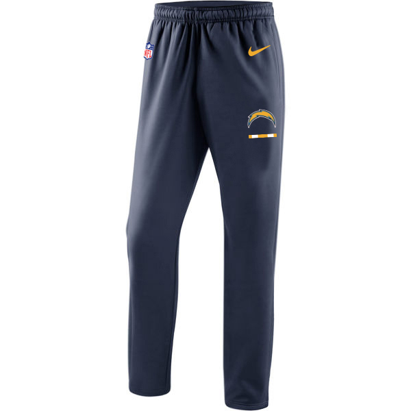 Los Angeles Chargers Nike Sideline Team Logo Performance Pants Navy