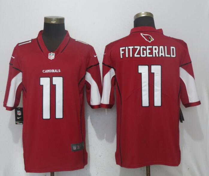 Nike Cardinals 11 Larry Fitzgerald Red Vapor Untouchable Limited Jersey