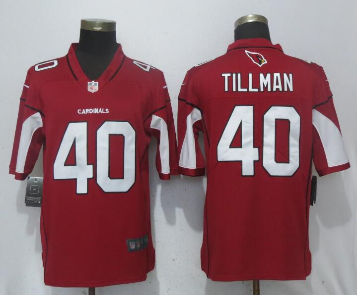 Nike Cardinals 40 Pat Tillman Red Vapor Untouchable Limited Jersey