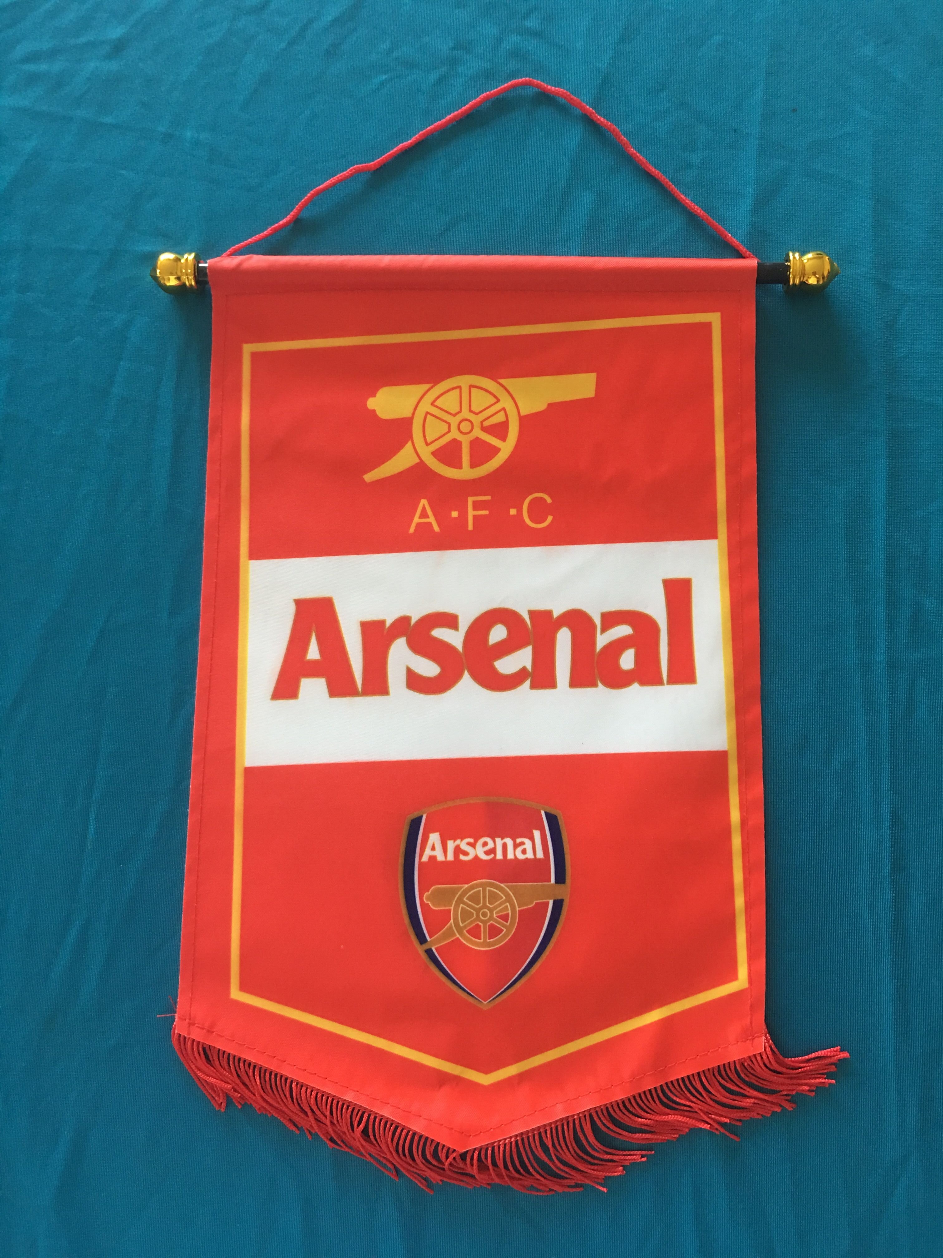 Arsenal Hang Flag Decor Football Fans Souvenir