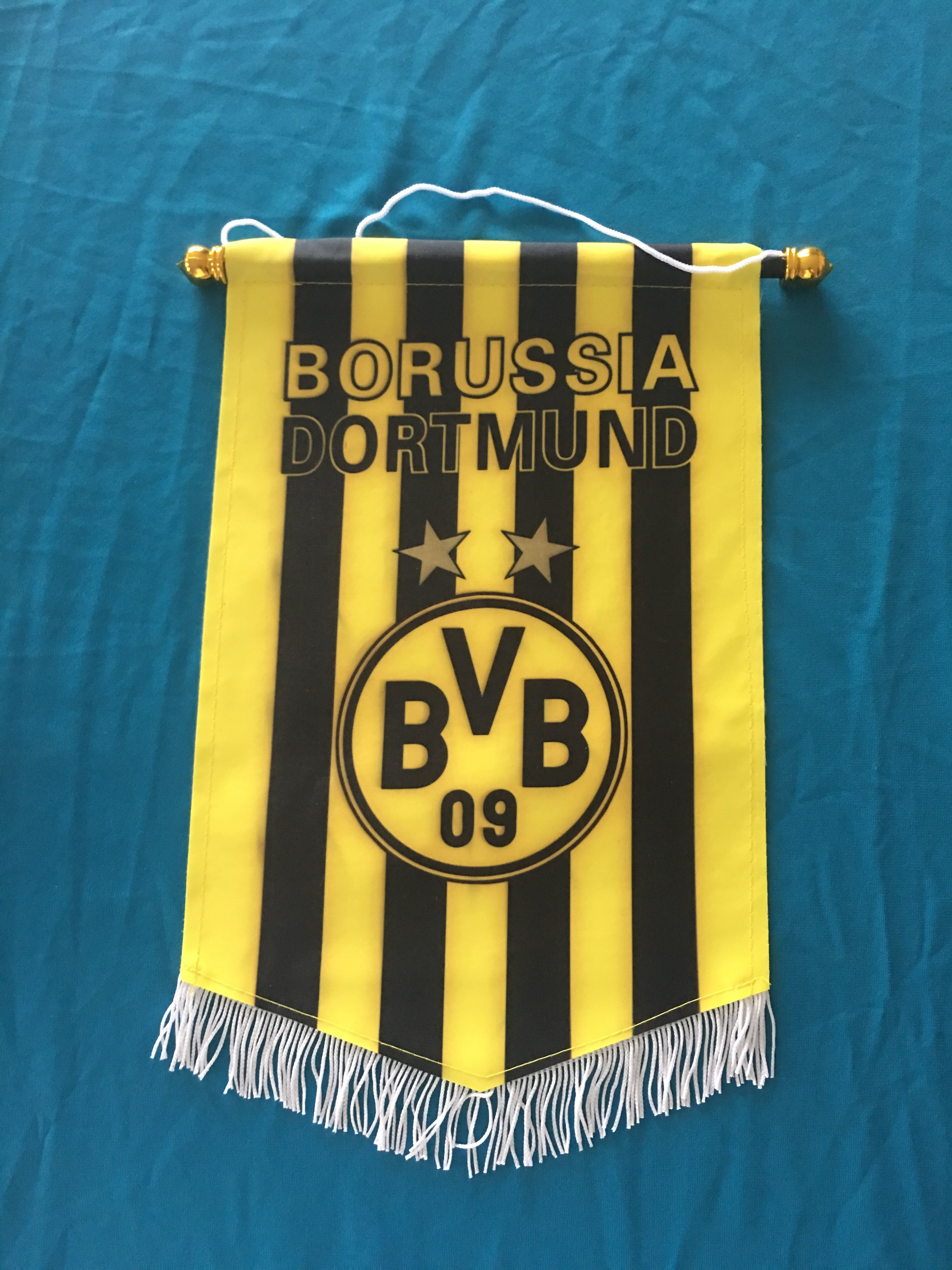 Dortmund Hang Flag Decor Football Fans Souvenir