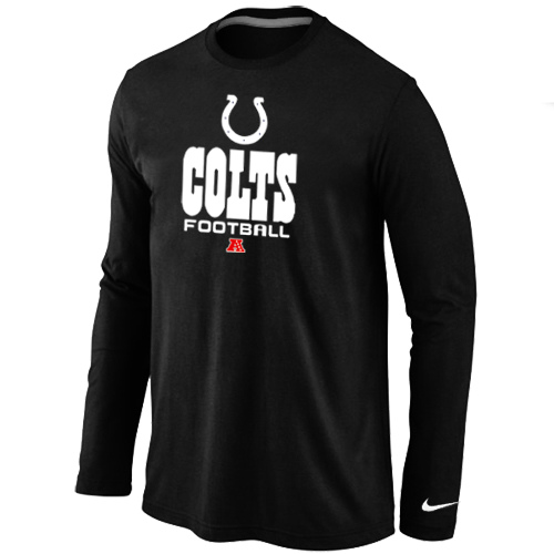 Nike Indianapolis Colts Critical Victory Long Sleeve T-Shirt Black