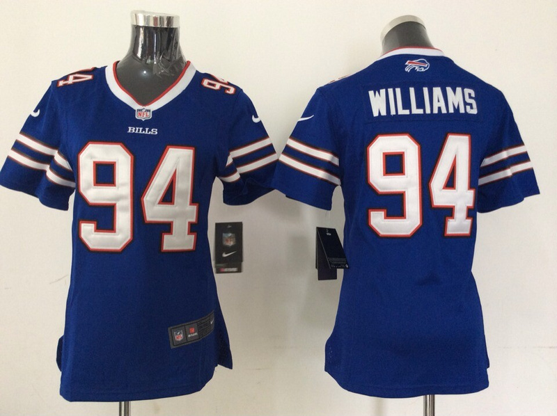 Nike Bills 94 Williams Blue Game Women New Jerseys