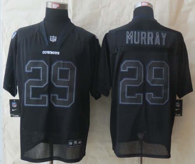 Nike Cowboys 29 Murray Lights Out Black Elite Jerseys
