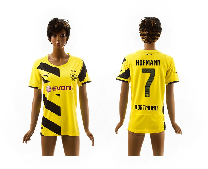 2014-15 Dortmund 7 Hofmann Home Women Jerseys