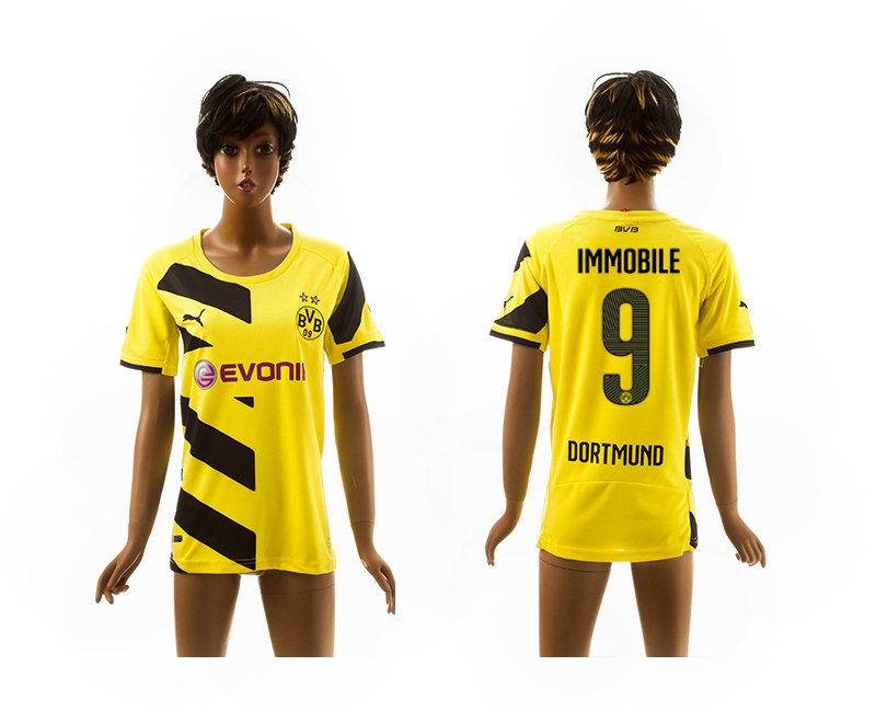 2014-15 Dortmund 9 Immobile Home Women Jerseys