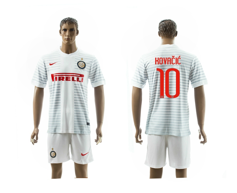 2014-15 Inter Milan 10 Kovacic Away Jerseys