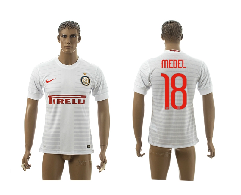 2014-15 Inter Milan 18 Medel Away Thailand Jerseys