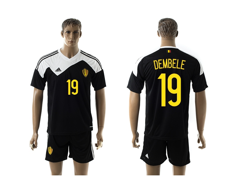 2014-15 Belgium 19 Dembele Away Jerseys