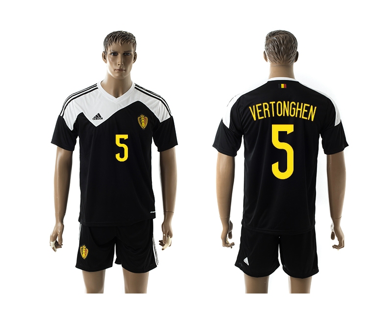 2014-15 Belgium 5 Vertonghen Away Jerseys