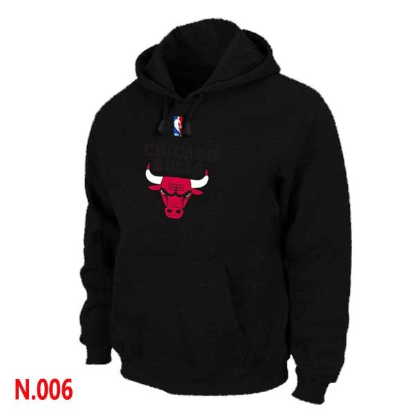 NBA Bulls Pullover Hoodie Black