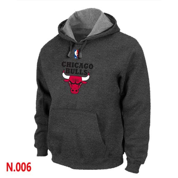 NBA Bulls Pullover Hoodie D.Grey
