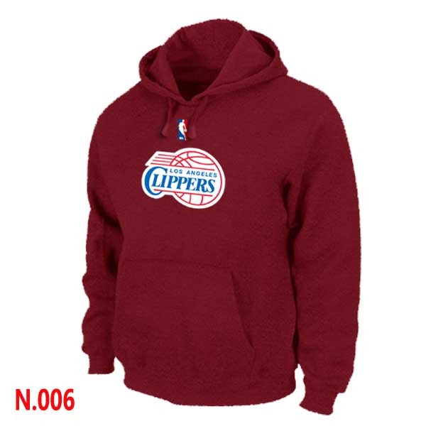 NBA Clippers Pullover Hoodie Red
