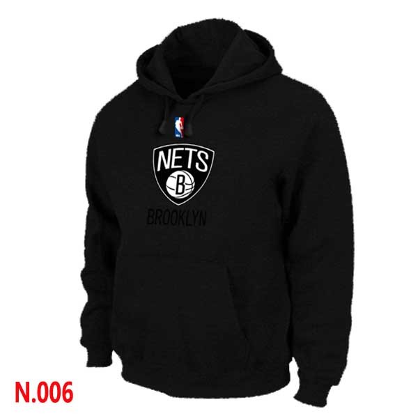 NBA Nets Pullover Hoodie Black