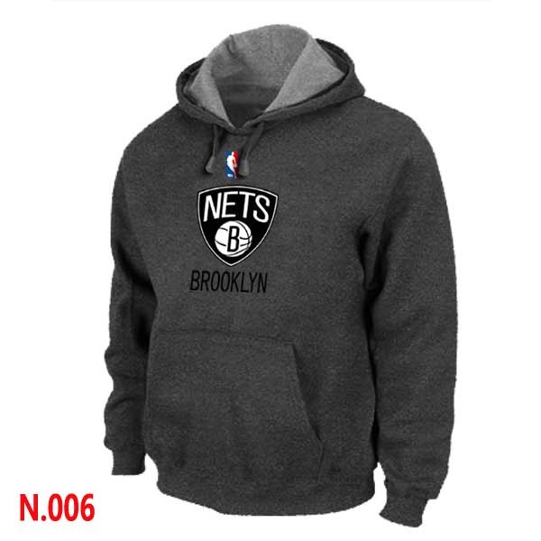 NBA Nets Pullover Hoodie D.Grey