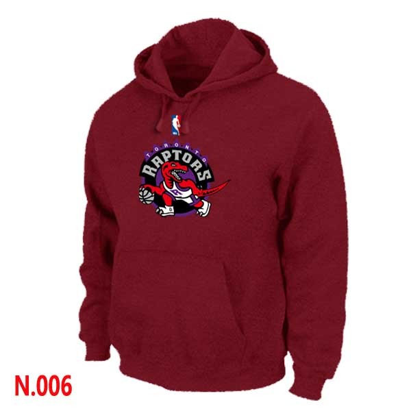 NBA Raptors Pullover Hoodie Red - Click Image to Close