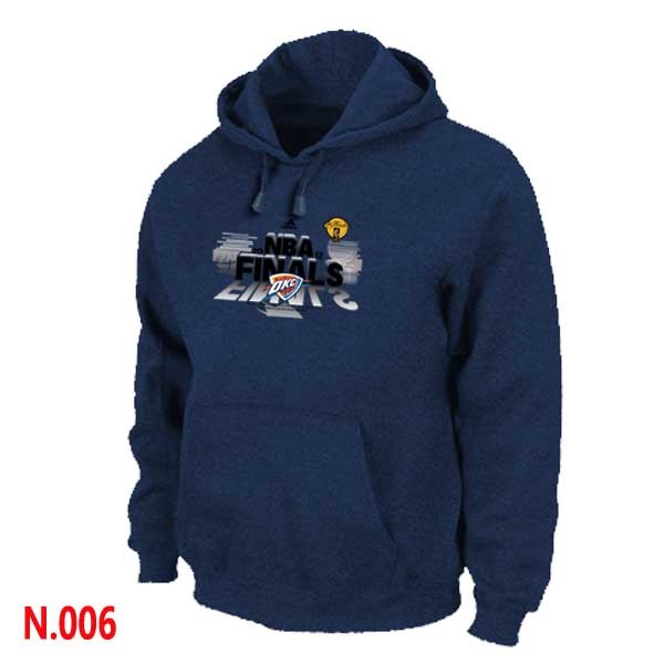 NBA Thunder Pullover Hoodie 2012 Finals Navy Blue