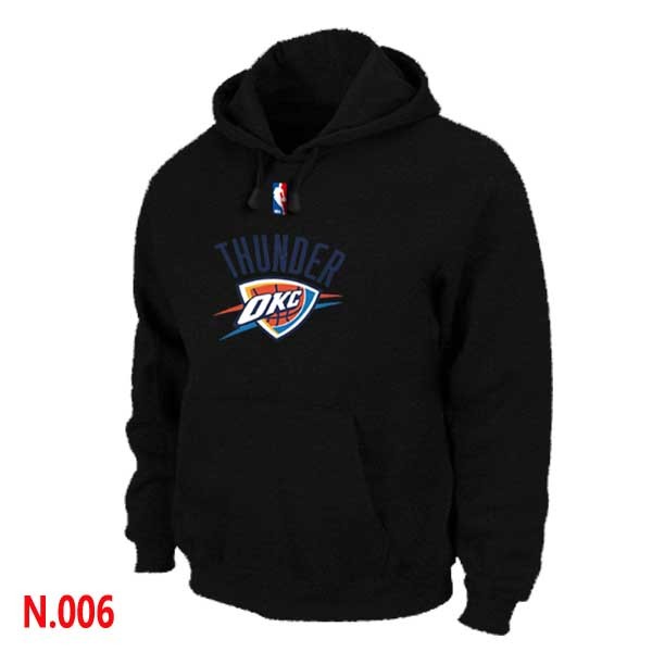 NBA Thunder Pullover Hoodie Black
