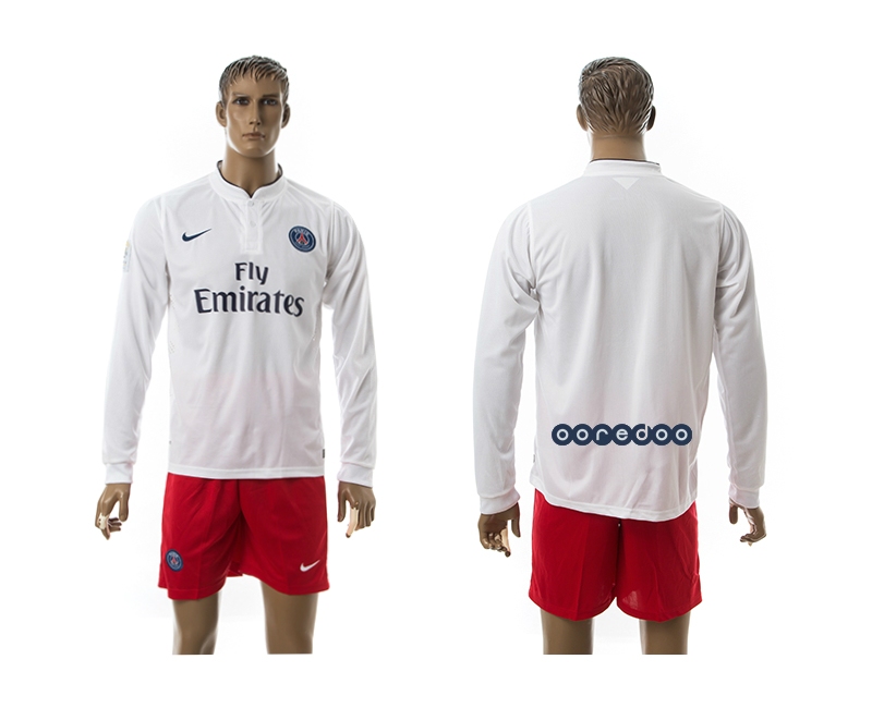 2014-15 Paris Saint Germain Away Long Sleeve Jerseys 2014-15 Paris Saint Germain Away Long Sleeve Jerseys