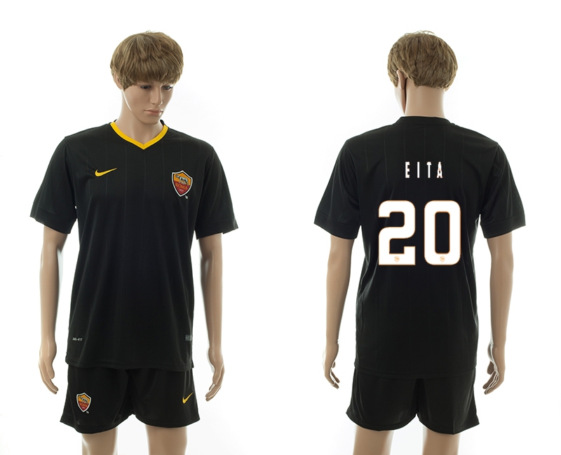 2014-15 Roma 20 Eita Third Away Jerseys