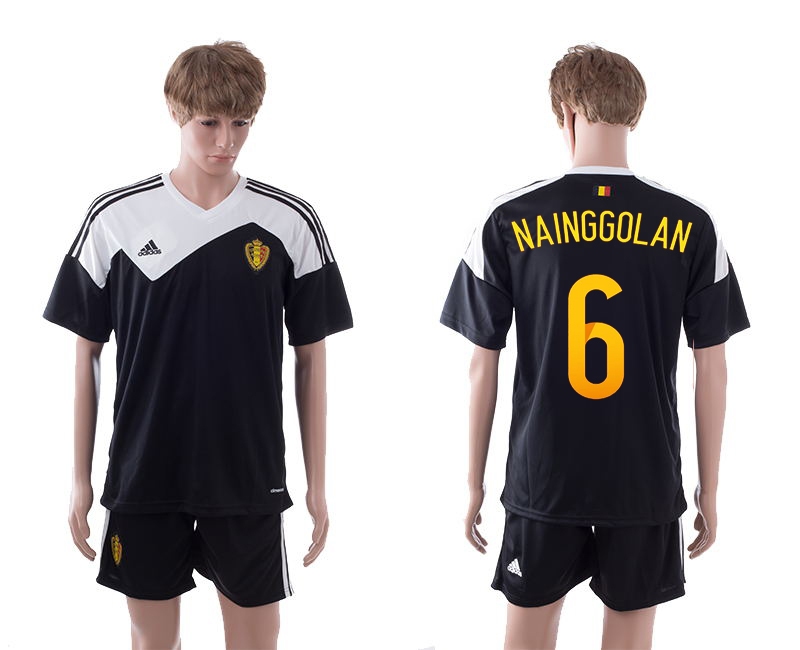 2014-15 Belgium 6 Nainggolan Away Jerseys