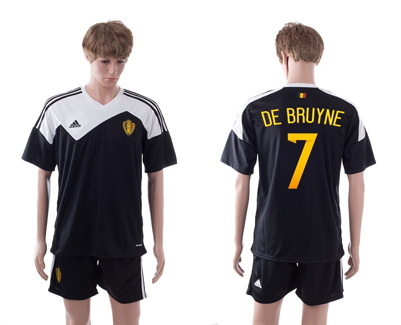 2014-15 Belgium 7 De Bruyne Away Jerseys