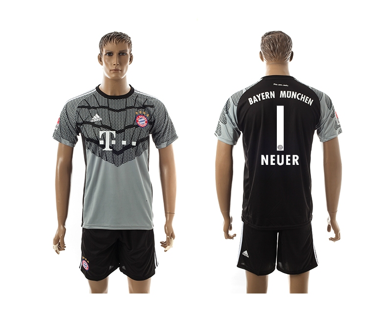 2014-15 Bayern Muchen 1 Neuer Goalkeeper Jerseys