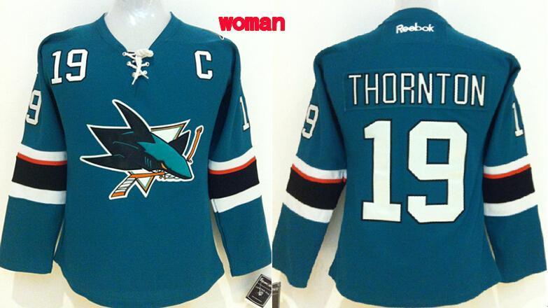 Sharks 19 Thornton Teal Women Jersey