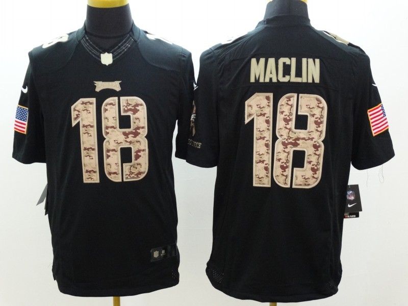 Nike Eagles 18 Maclin Black Salute To Service Limited Jerseys