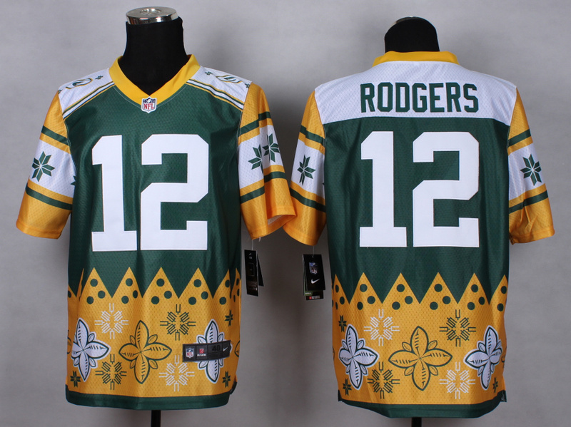 Nike Packers 12 Rodgers Noble Fashion Elite Jerseys