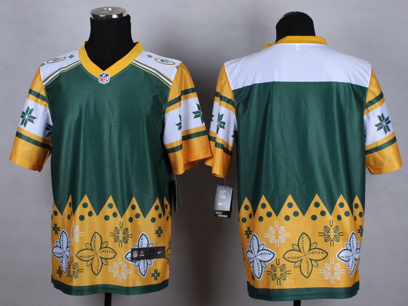 Nike Packers Noble Fashion Elite Jerseys - Click Image to Close