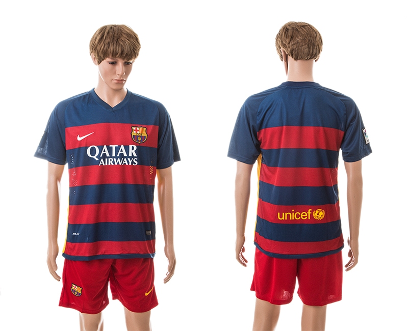 2014-15 Barcelona Home Soccer Jersey