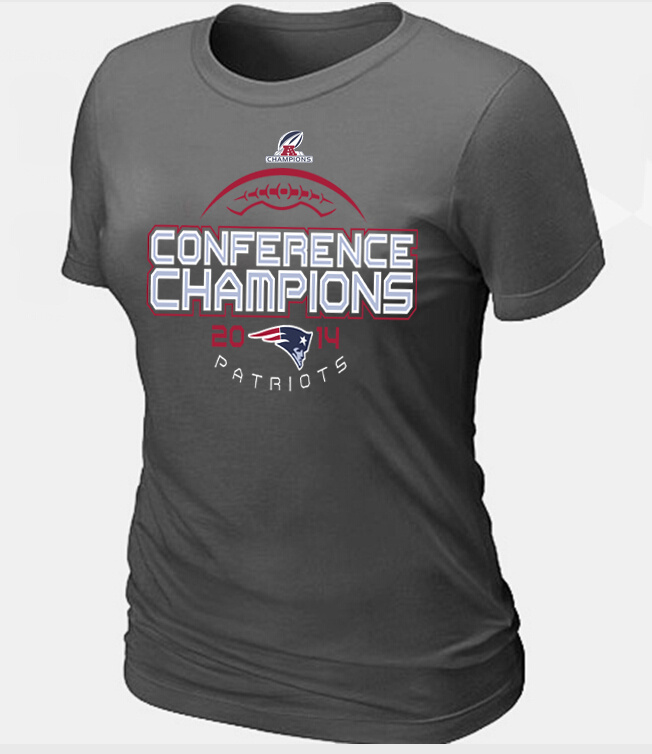 Nike New England Patriots D.Grey Women T-Shirts02