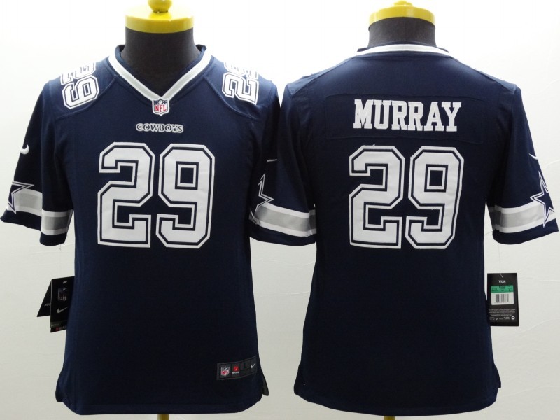Nike Cowboys 29 Murray Blue Kids Limited Jerseys