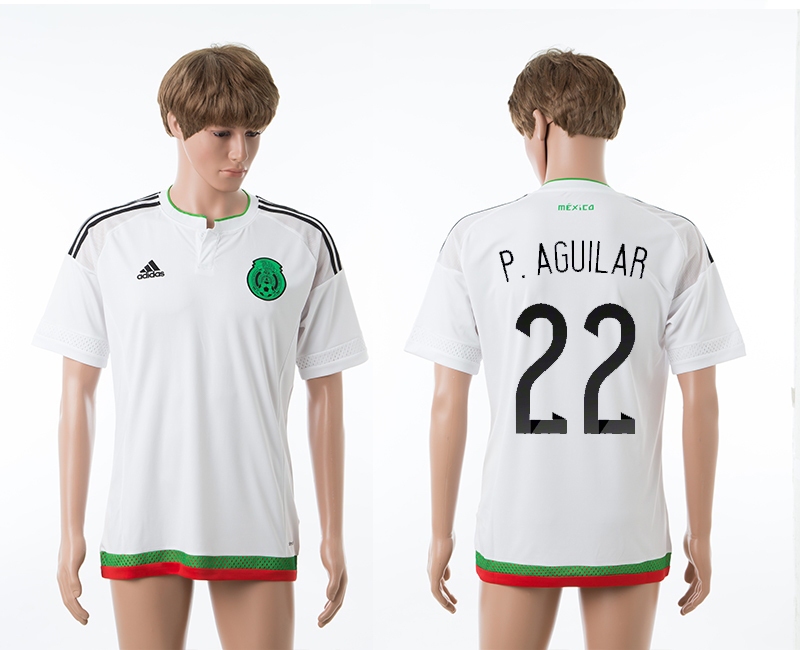 2015-16 Mexico 22 P.Aguilar Away Thailand Jerseys